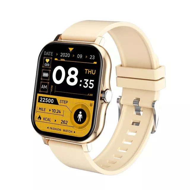 Smartwatch fitness luxo à prova d'água